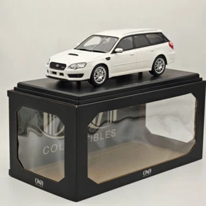 Coche modelo Subaru Legacy Touring Wagon STI S402 de resina blanca DNA Collectibles 1/18 - Imagen 1 de 9