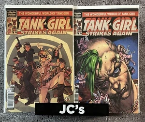 THE WONDER WORLD OF TANK GIRL #1 CVR-A/B PARSON/WAHL VARIANTE CUBIERTAS: JUEGO DE 2 - Imagen 1 de 3