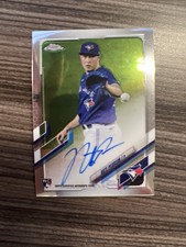 Nate Pearson 2021 Topps Chrome #RA-NP Rookie Autograph RC Auto 🔥