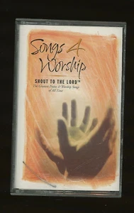 Songs 4 Worship - Shout To The Lord, Vintage Cassette Tape in Good Condition - Imagen 1 de 5