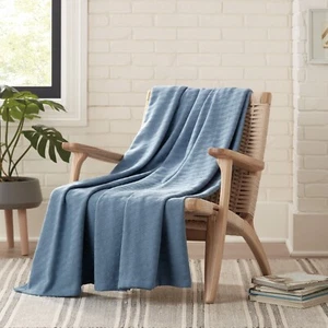 Aston & Arden Luxury Tencel & Cotton Throw Blanket, Soft, 50x70, Color Options - Picture 1 of 71