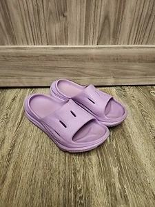 Hoka One One Ora Recovery Slip On Slides Womens 6 Lilac - Picture 1 of 5