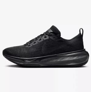 Nike ZoomX Invincible Run FK 3 Triple Black New DR2660 007 Women's Size 10 - Picture 1 of 11