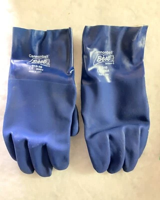 NUEVO - MEJOR MFG. #812-10 - CANNONBALL PVC - GRADO QUÍMICO 12", GRANDE EE. UU. (3 pares) Foto 1 de 3