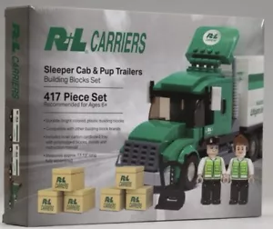 RL Carriers Building Blocks Set Sleeper Cab and Pup Trailers - Picture 1 of 11