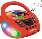 Lexibook RCD109MI Miraculous Bluetooth CD Player Lichteffekte Musik Kind Singen