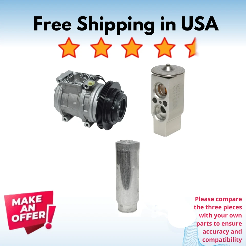 Kit Compresor Aire Acondicionado Toyota Celica 1990-1993 Foto 1 de 4