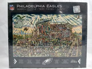 Philadelphia Eagles NFL Find Joe Journeyman 500-teiliges Puzzle BRANDNEU versiegelt - Bild 1 von 3
