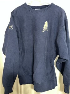 Men’s Size XL Sweatshirt, Aquinas College, Class Of 98, Embroidered, Grand Rapid - Picture 1 of 8