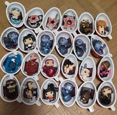 KINDER JOY STRANGER THINGS COMPLETE SERIES OF 24 FIGURE - Image 1 of 3