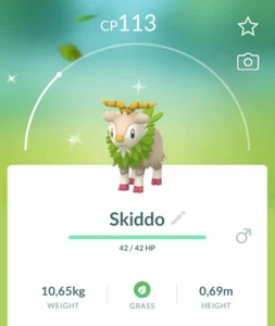 ✨ Brillante Skiddo ✨ P T C - Descripción - Imagen 1 de 1