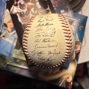 Padres gestempelt Autogramm Baseball - Bild 1 von 3
