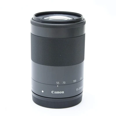 Canon EF-M 55-200mm F/4.5-6.3 IS STM Black (Canon EF-M mount) #70 -Near Mint- - Image 1 of 4