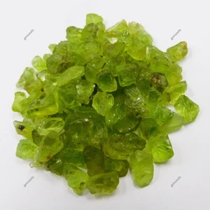 Perfect Peridot Green 150.00 Ct Natural CERTIFIED Loose Gemstone Uncut Rough Lot - Picture 1 of 9