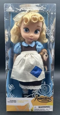"Muñeca Cenicienta 15"" Disney Animators Collection nueva en caja con perro Bruno" Foto 1 de 4