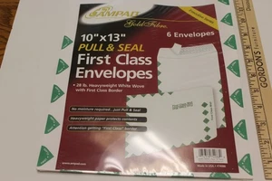 Ampad sechs 10 x 13 First Class Katalog Umschläge, First Class Rand, Redi-Strip - Bild 1 von 4