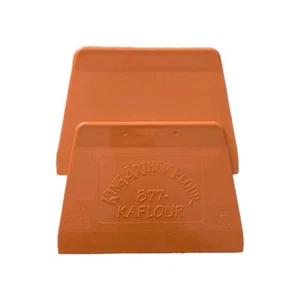 Paquete de 2 raspadores de banco de masa/masa madre de plástico para pizza King Arthur - Imagen 1 de 3