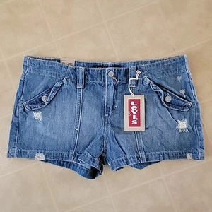 levis genuine crafted women’s denim shorts Sz 11 NEW - Picture 1 of 4