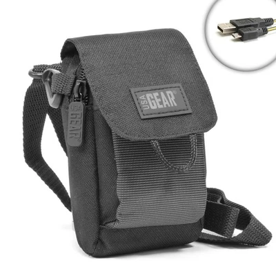 USA GEAR Camera Bag with Shoulder Strap , Scratch-Free Interior & Belt Loop - Image 1 of 4