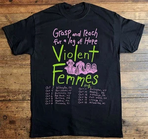 Violent Femmes Fall 2025 Tour With Full Album T Shirt Black Gift for Friends - Picture 1 of 4