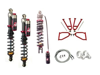 LSR Lone Star Sport A-Arms Elka Stage 4 Front Rear Shocks Yamaha Raptor 125 - Image 1 of 3