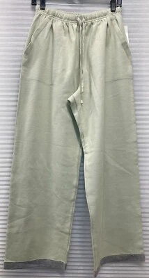 NWT Jantzen Women's Green Layered Look Knit Pants Sweatpants - Size M - Image 1 of 4