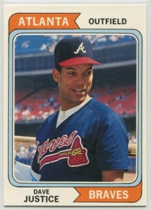 1992 SCD Sports Card Price Guide Monthly #35 David Justice Atlanta Braves - Picture 1 of 2