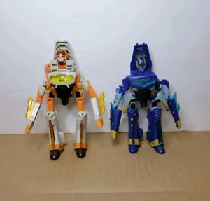 2er Set - Hasbro Transformers Animated Jetstorm Jetfire Combiner Safeguard - Bild 1 von 12
