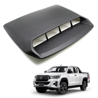 For Toyota Hilux Revo Rocco Z-Edition 2015 20 Matte Black Scoop Hood Bonnet Foto 1 de 4