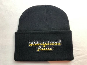 Widespread Panic Logo Patch Black Knit New Beanie - Bild 1 von 2