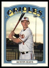 2021 Heritage Base #53 Austin Hays - Baltimore Orioles