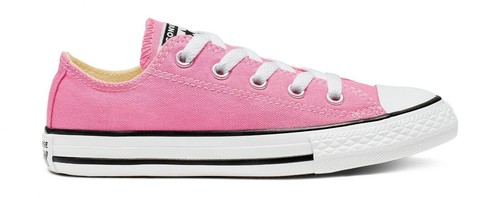 Scarpe in tela CONVERSE All Star Chuck Taylor top basso rosa gioventù 3J238 bambini