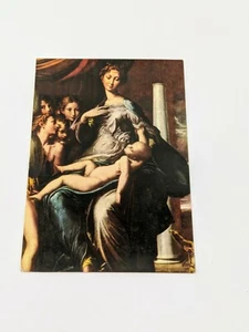 VTG POSTCARD PARMIGIANINO MADONNA WITH THE LONG NECK UNUSED - Picture 1 of 4