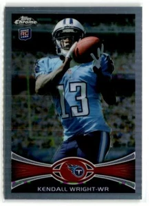 Kendall Wright Tennessee Titans 2012 Topps Chrome Refractors #212 - Picture 1 of 2
