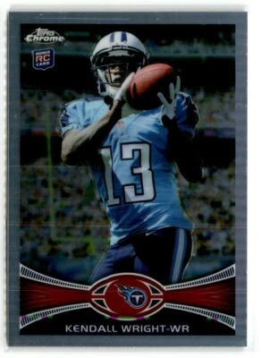 Kendall Wright Tennessee Titans 2012 Topps Chrome Refractors #212 - Image 1 of 2
