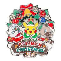 Pokemon Center Original Logo Pins Pokemon Christmas Wonderland 24521329317892 