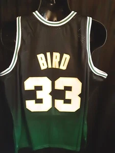 Camiseta deportiva de Boston Celtics Bird #33 para hombre Mitchell Ness swingman precio de venta sugerido por el fabricante 130 XXL - Imagen 1 de 5