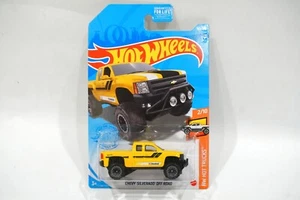 Hot Wheels 2021 HW Hot Trucks #185 Chevy Silverado Off Road gelb mit BLs NEU!! - Bild 1 von 6