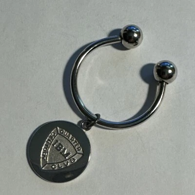 IBM QUARTER CENTURY Ibm Quarter Century Club Charm Key chain Holder STERLING 925 - Image 1 of 4