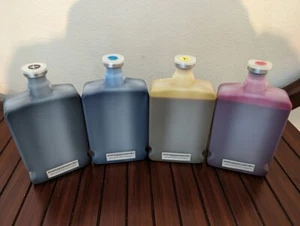 4x KOMPATYBILNY PREMIUM WKŁAD ATRAMENTOWY EKO ROZPUSZCZALNIKOWY DO DRUKAREK MIMAKI (2 000 ML) CYMK - Zdjęcie 1 z 1