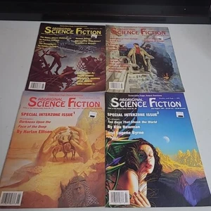 Aboriginal Science Fiction Magazine Vintage Lot Of 4 1991 - Picture 1 of 10