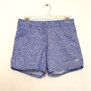 ADIDAS Girls Printed Short Chalk Lilac Lavender Purple 5" In Active Golf Medium - Picture 1 of 9