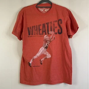 MEN’S SAVVY RETRO WHEATIES FOOTBALL T-SHIRT - SIZE S - Picture 1 of 3