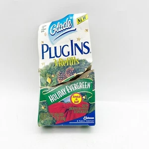 1 Damaged Box Glade Plugins Electric Gel 3 Refills Holiday Evergreen Plug Ins - Picture 1 of 3