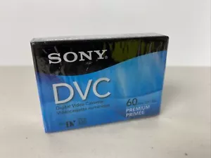Nuevo*Sony Premium DVC: DVM60PRL Mini Cinta de Video* Sellada*Envío Gratuito - Imagen 1 de 3