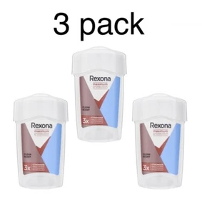 3er Pack REXONA MAXIMUM PROTECTION CLINICAL Stick Antitranspirant für Frauen, 45 ml - Bild 1 von 3