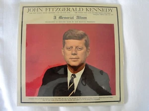 JOHN FITZGERALD KENNEDY A MEMORIAL ALBUM - IN ORIGINAL SHRINK WRAP. - Picture 1 of 12