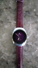 Jowissa Purple Women's Watch with leather band