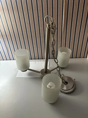 Westinghouse Sylvestre 3 Light Chandelier - Image 1 of 2