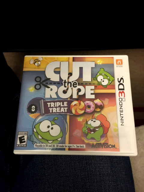 Cut the Rope: Triple Treat (Nintendo 3DS, 2014) for sale online